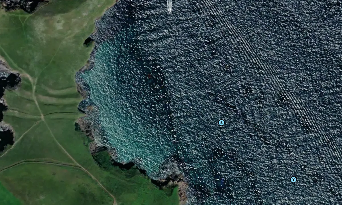 Satelite image of Port Quin