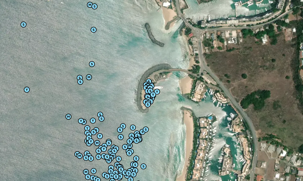 Satelite image of Port St Charles
