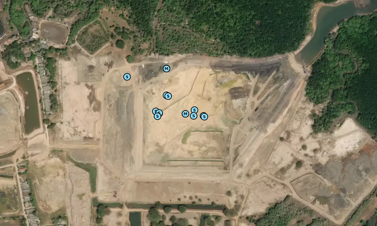 Satelite image of Port Takola Yacht Marina Krabi