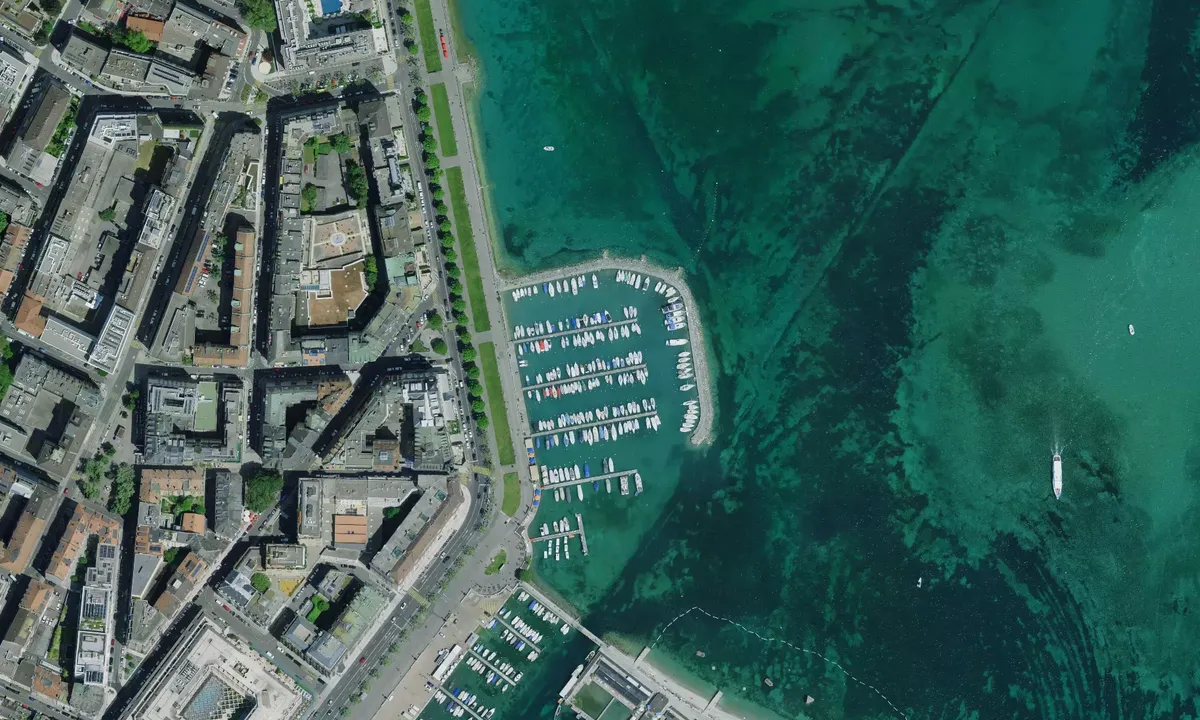 Satelite image of Port Wilson