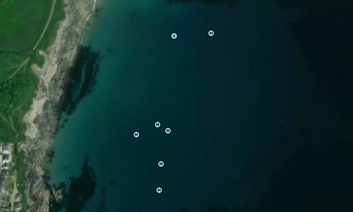 Satelite image of Porthscatho