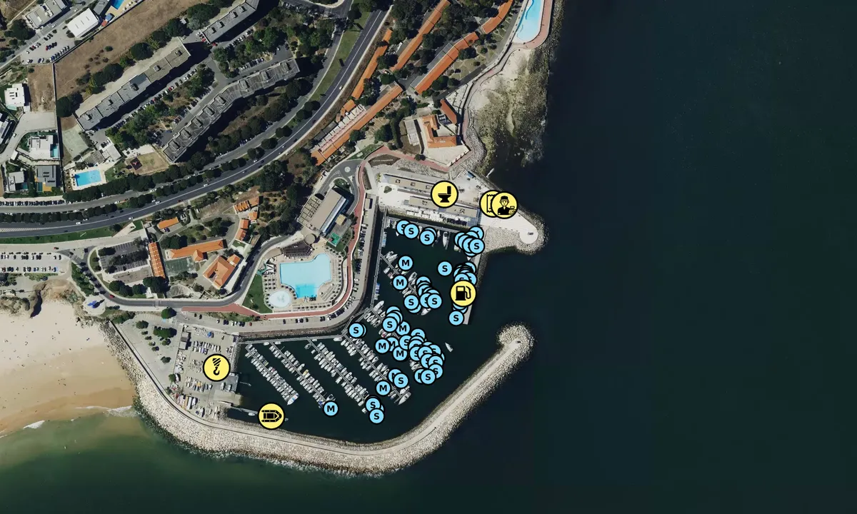 Satelite image of Porto de Recreio de Oeiras