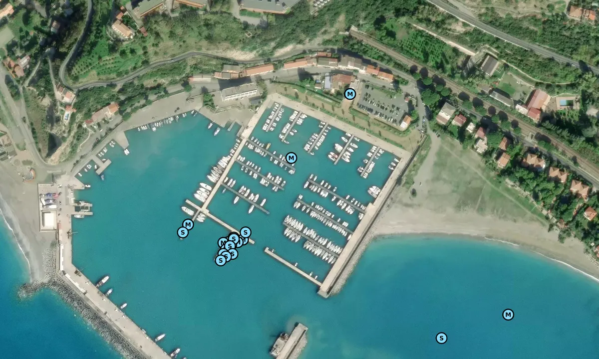 Satelite image of Porto di Cetraro- Marina Resort