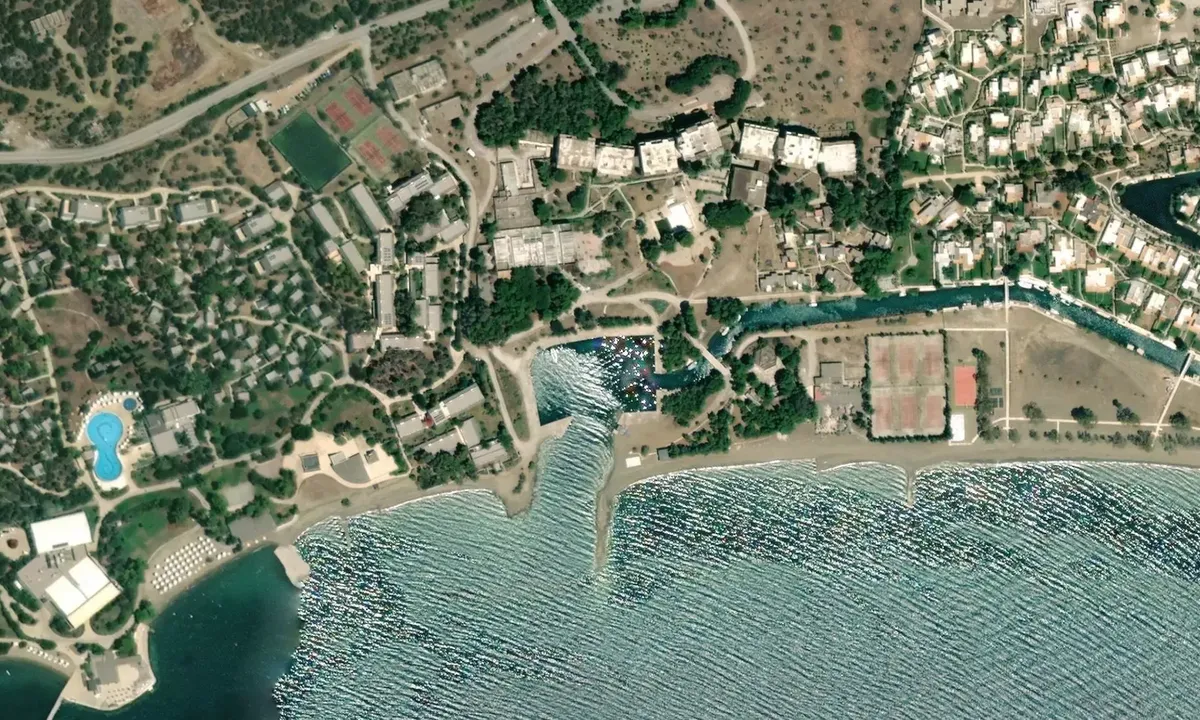 Satelite image of Porto Hydra