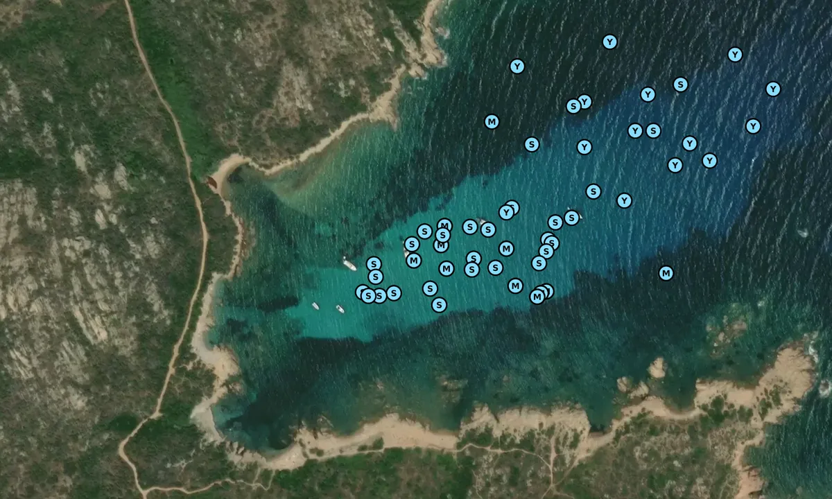 Satelite image of Porto Liccia