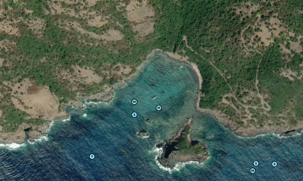 Satelite image of Porto Managu