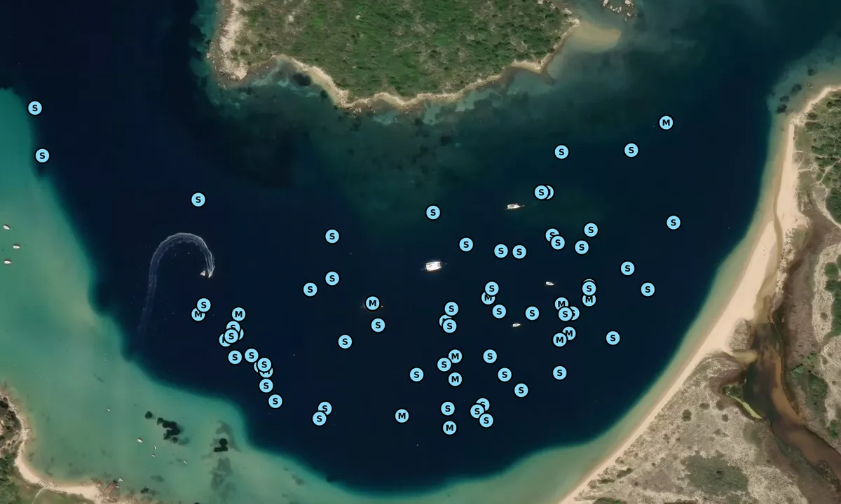 Satelite image of Porto Puddu 1