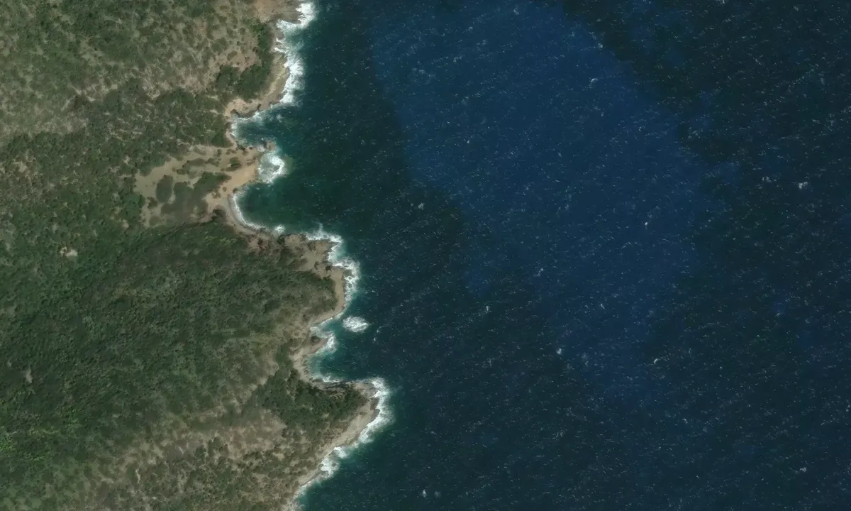 Satelite image of Porto Scudo