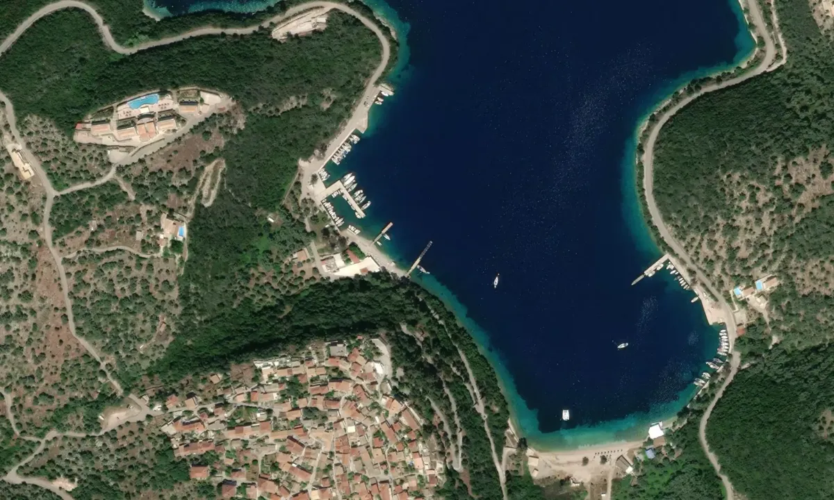 Flyfoto av Porto Spilia