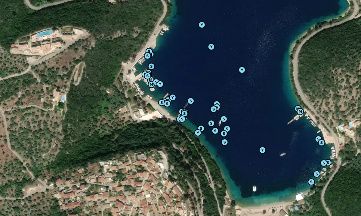 Satelite image of Porto Spilia