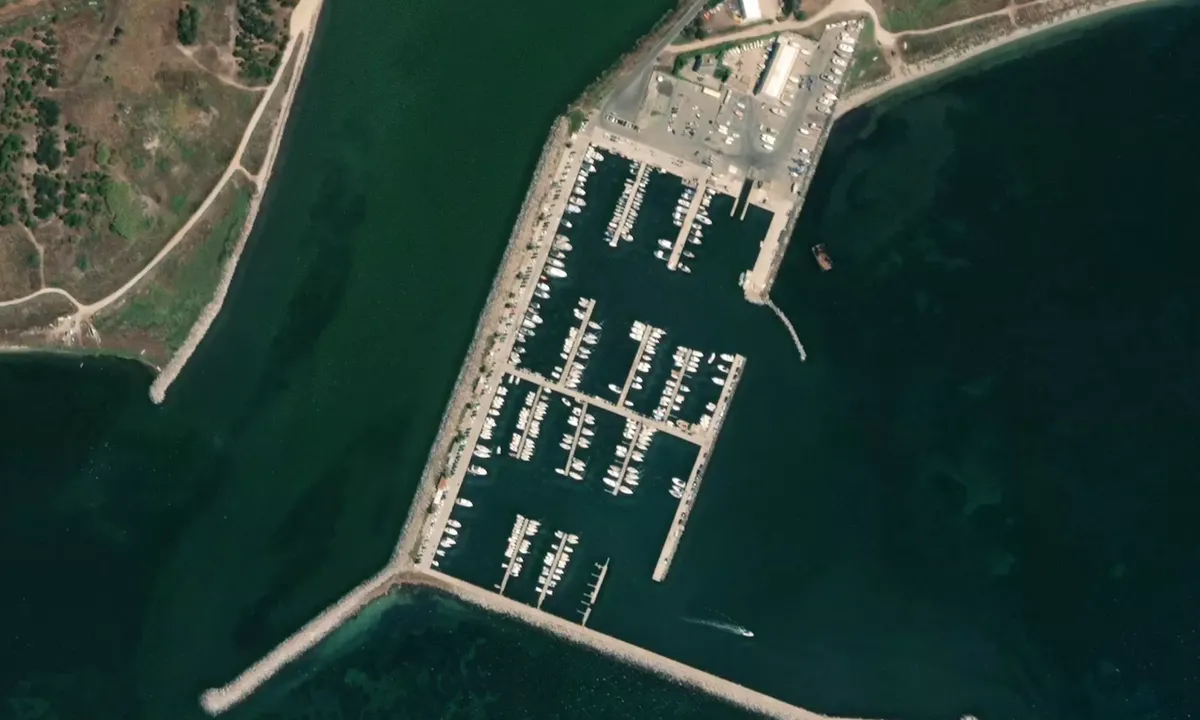 Flyfoto av Porto Turistico di Torregrande - Oristanesi