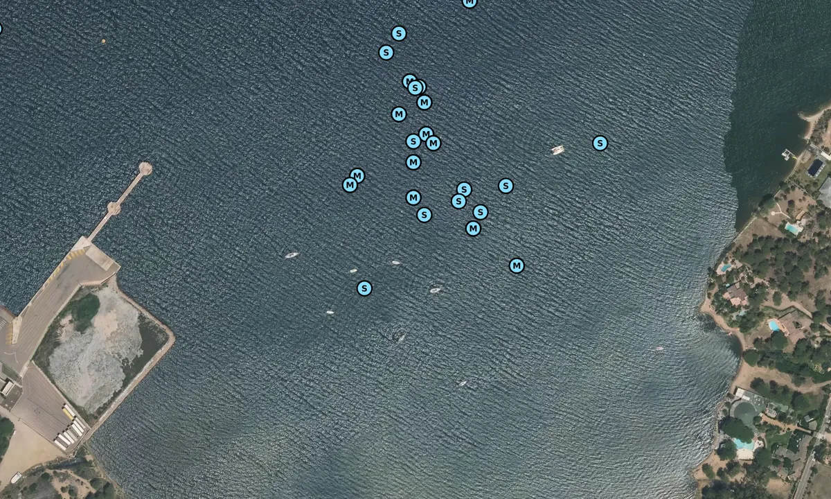 Satelite image of Porto-Vecchio - Corse