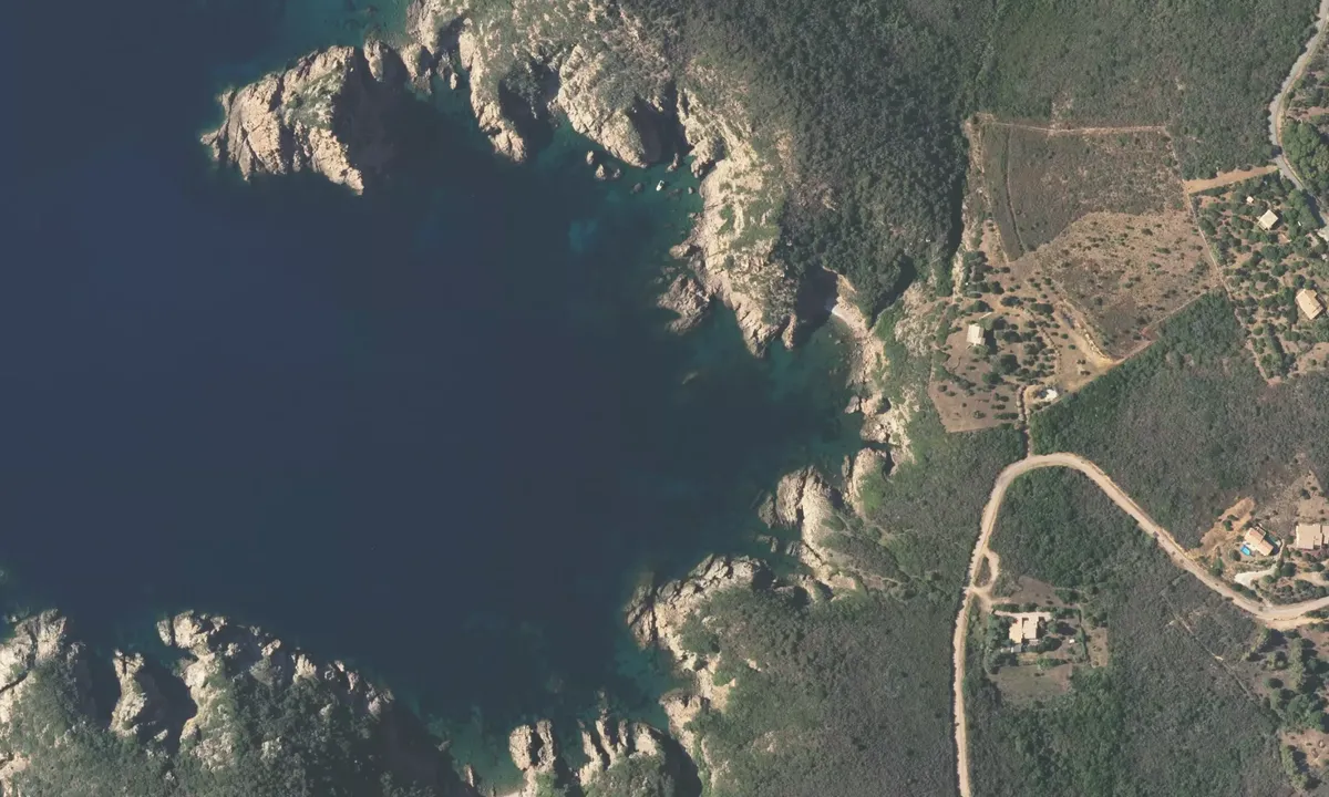 Flyfoto av Portu â Leccia