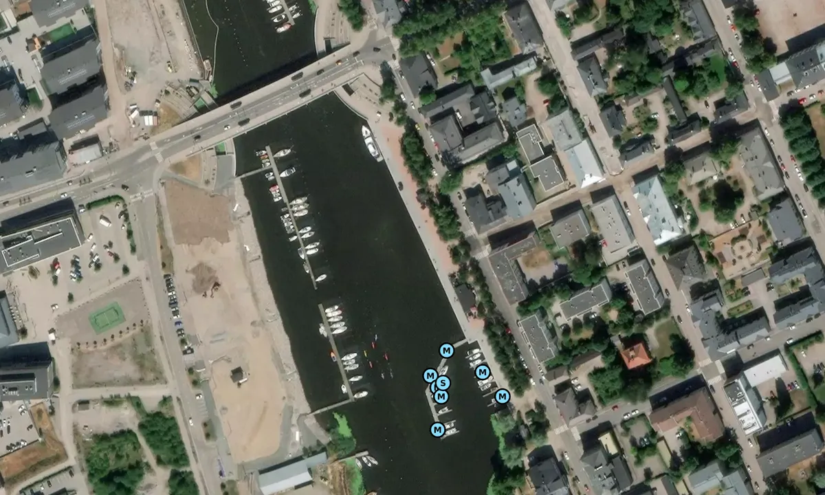 Satelite image of Porvoo / Borgå