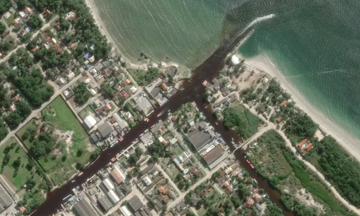 Satelite image of Posto Nautico Pontal Do Sul