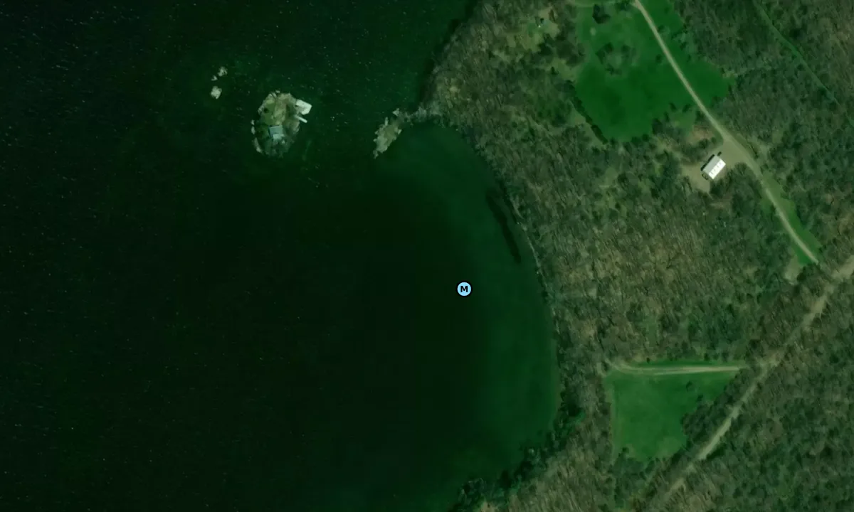 Satelite image of Potters Beach