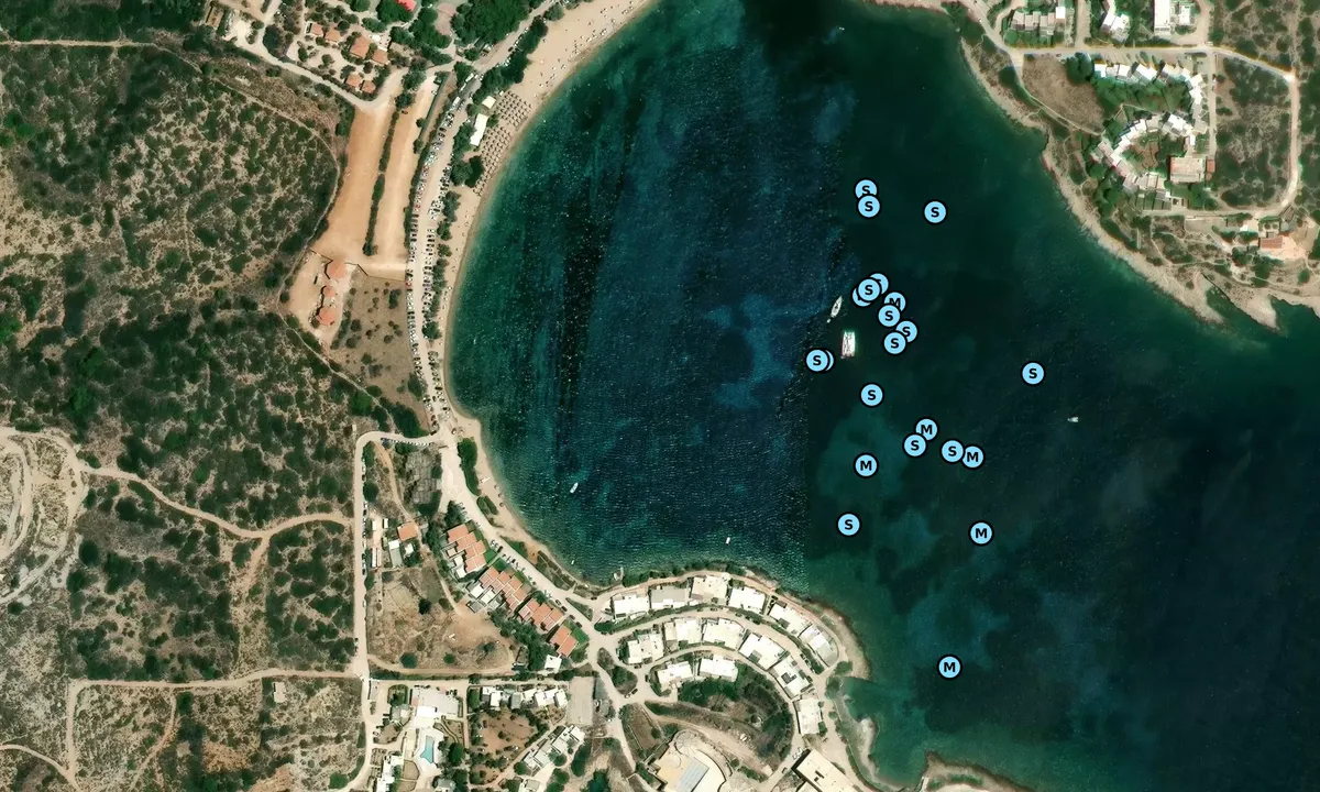 Satelite image of Pountazesas