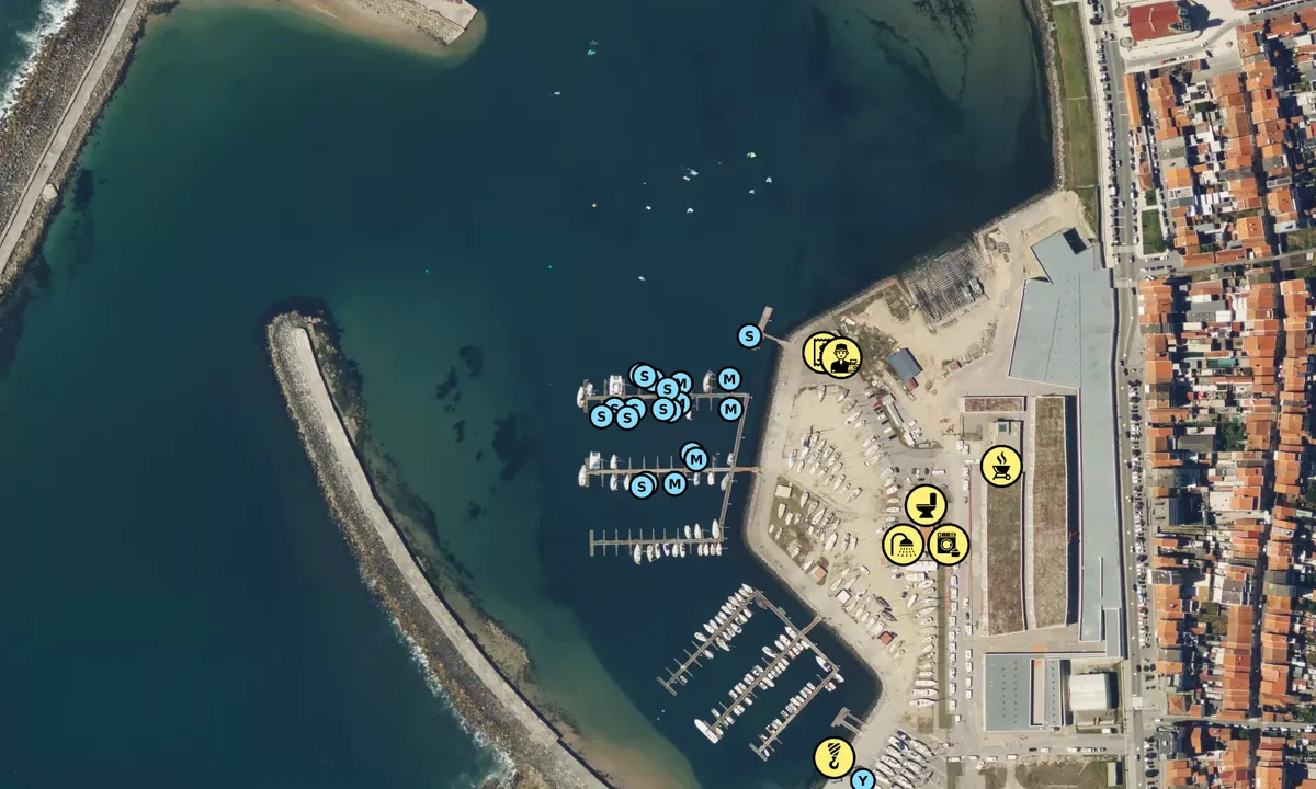 Satelite image of Povoa De Varzim Marina