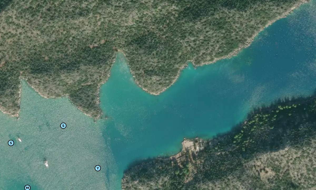 Satelite image of Powerline Bay