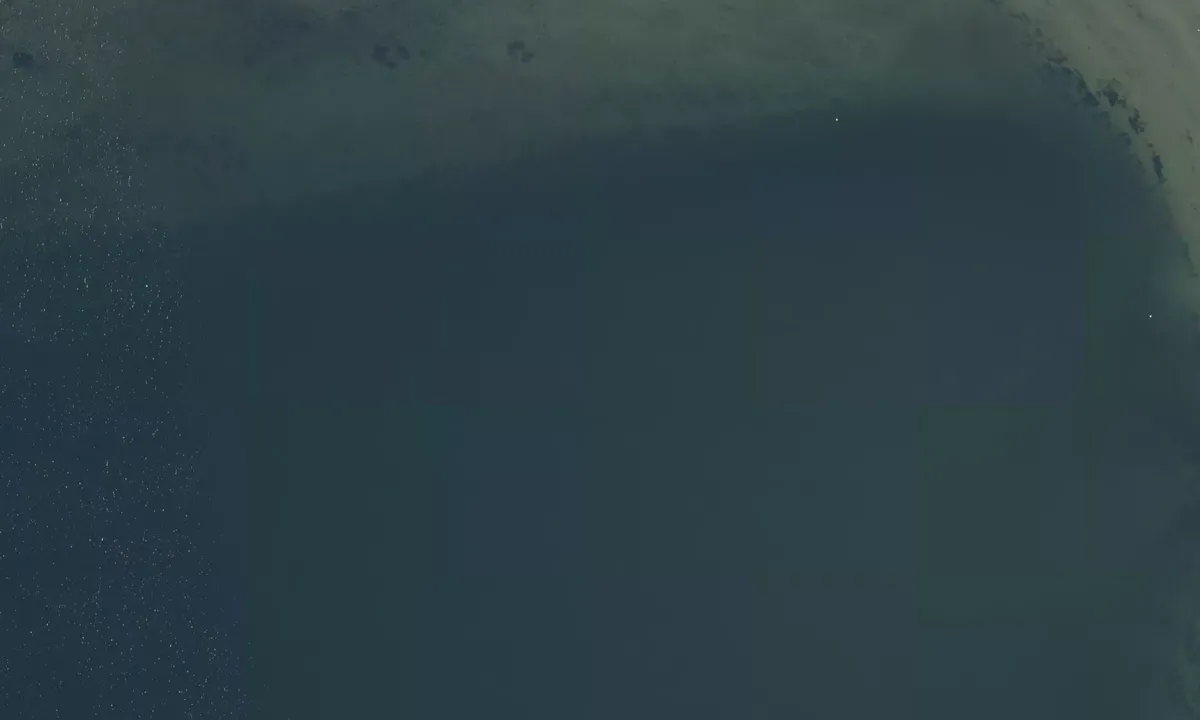 Satelite image of Præstø Fjord - Sivet Fed Havn bouy