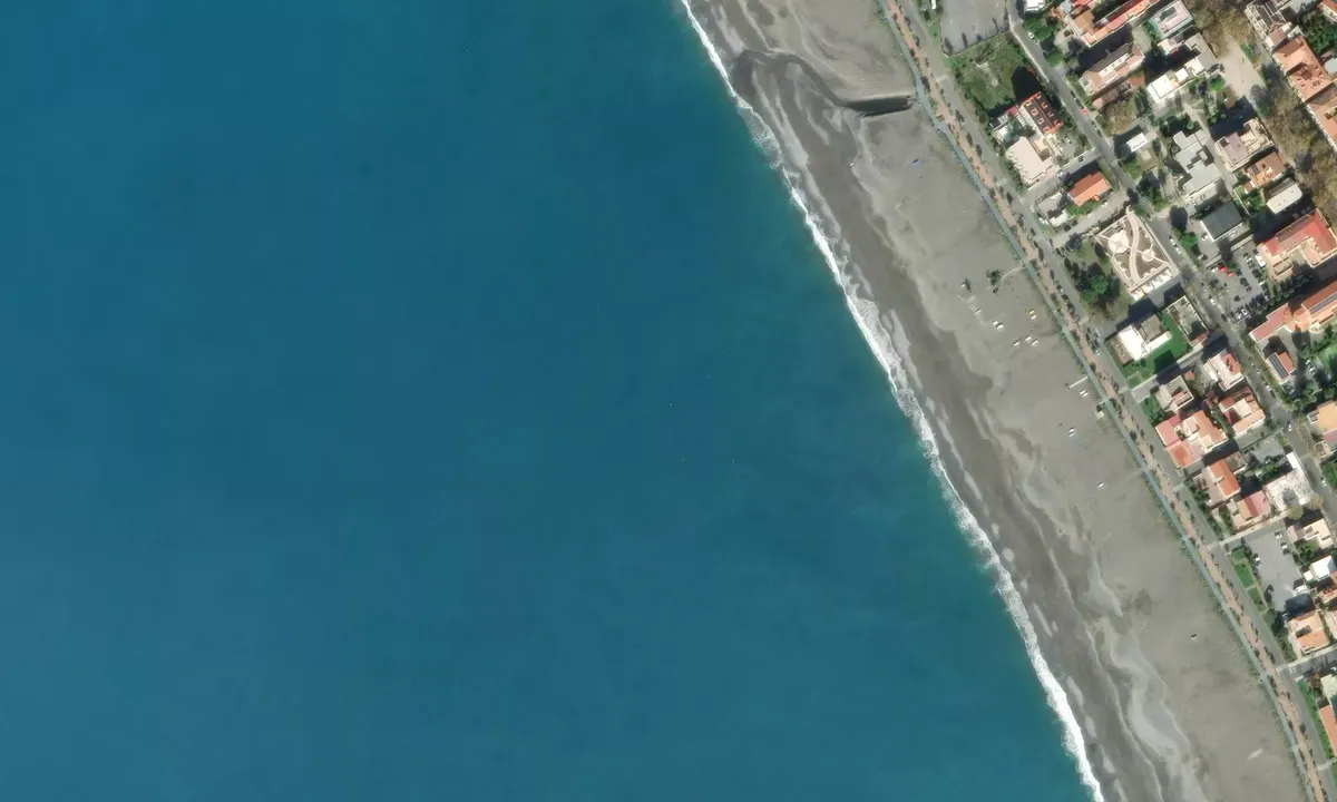 Satelite image of praia a mare