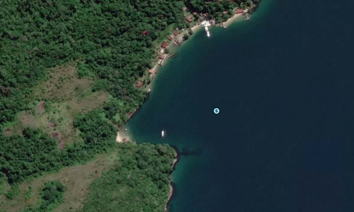 Satelite image of Praia da Baleia