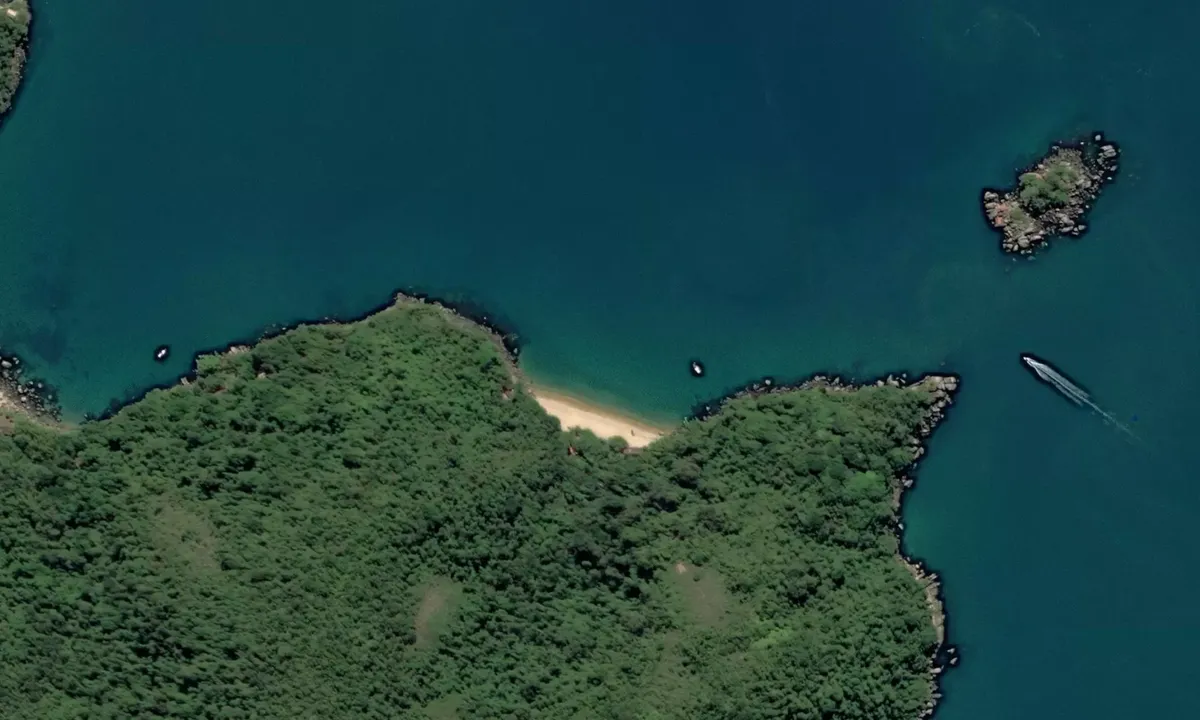 Flyfoto av Praia da Lula