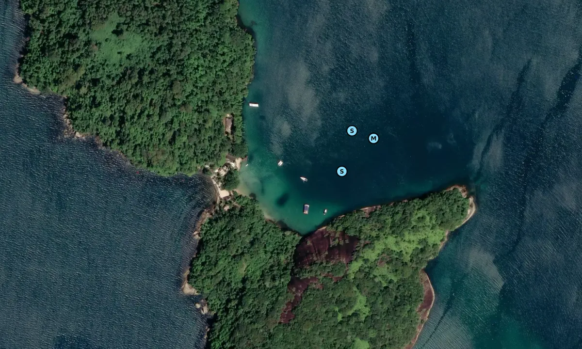 Satelite image of Praia de Itanhangá