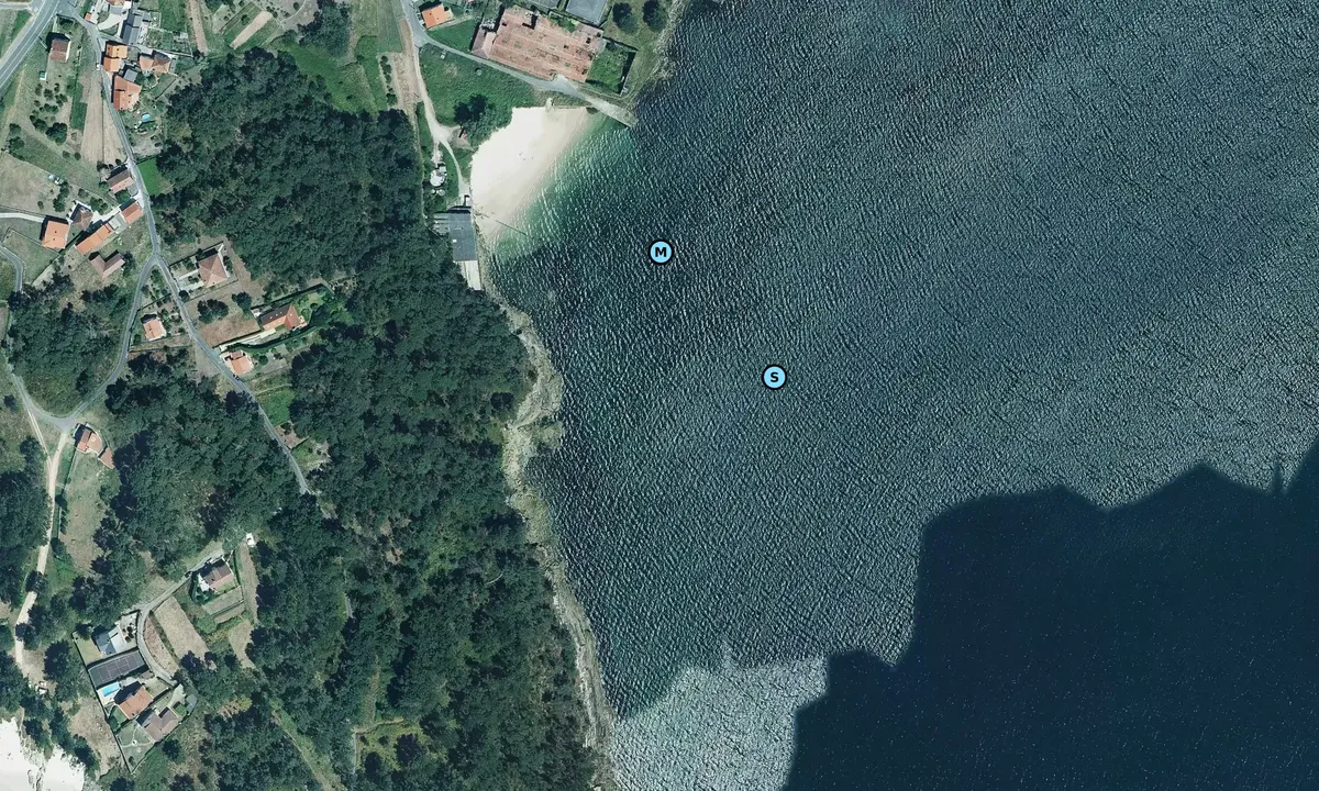 Satelite image of Praia de Somorto