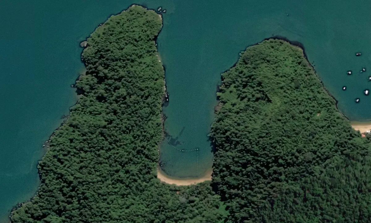 Flyfoto av Praia do Jurumirim
