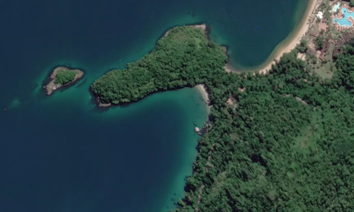 Satelite image of Praia do Tanguazinho