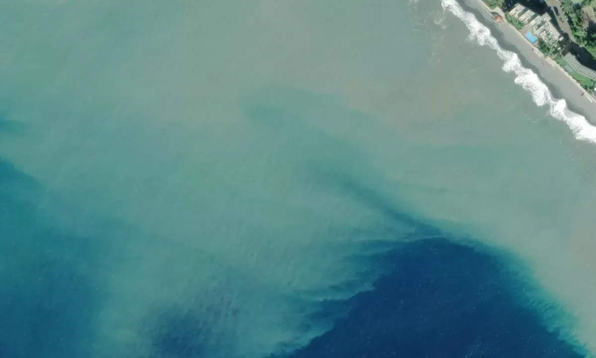 Satelite image of Praia Formosa