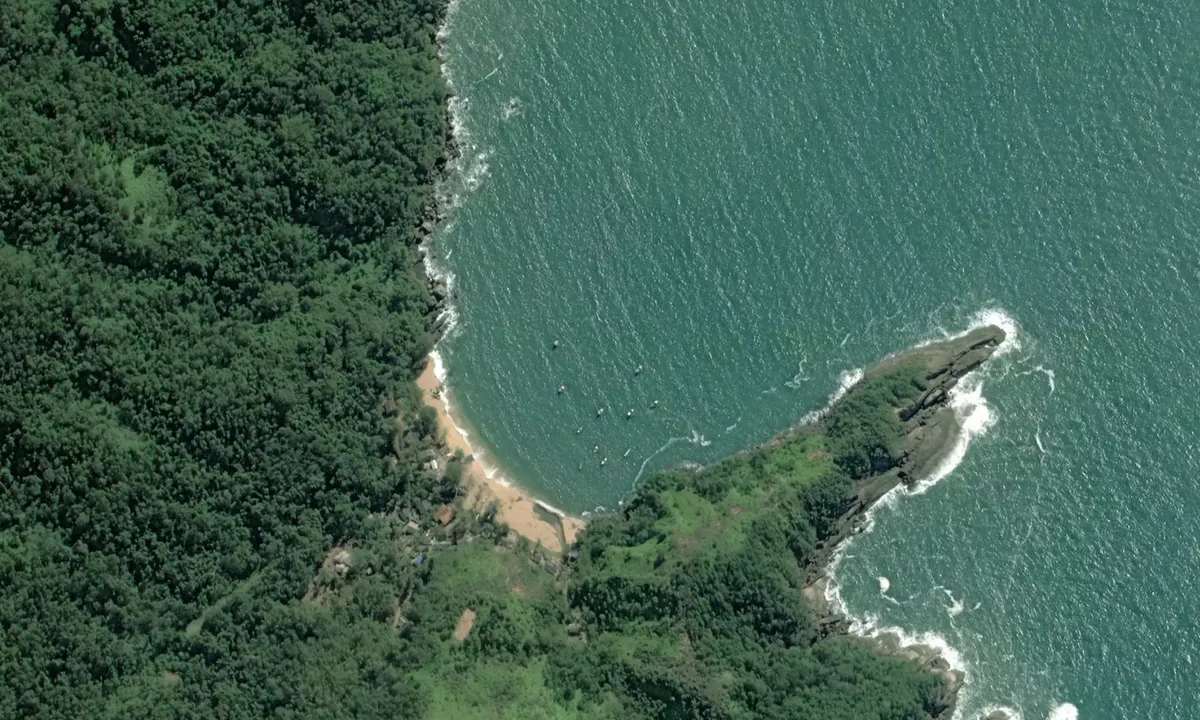 Flyfoto av Praia Serraria