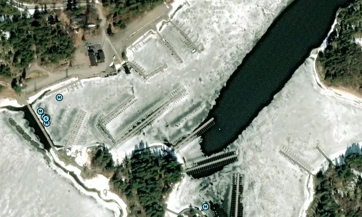 Satelite image of Predium Hamn