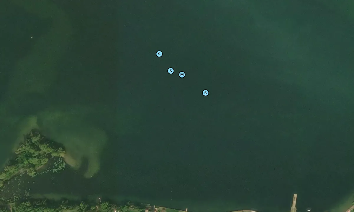 Satelite image of Presqu'ile Bay