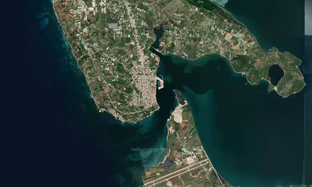 Flyfoto av Preveza Town Docks