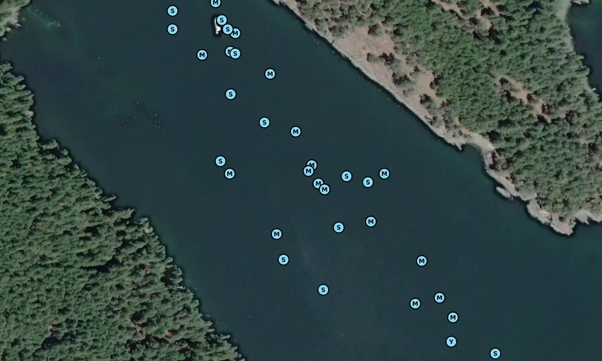 Satelite image of Prevost Island - East