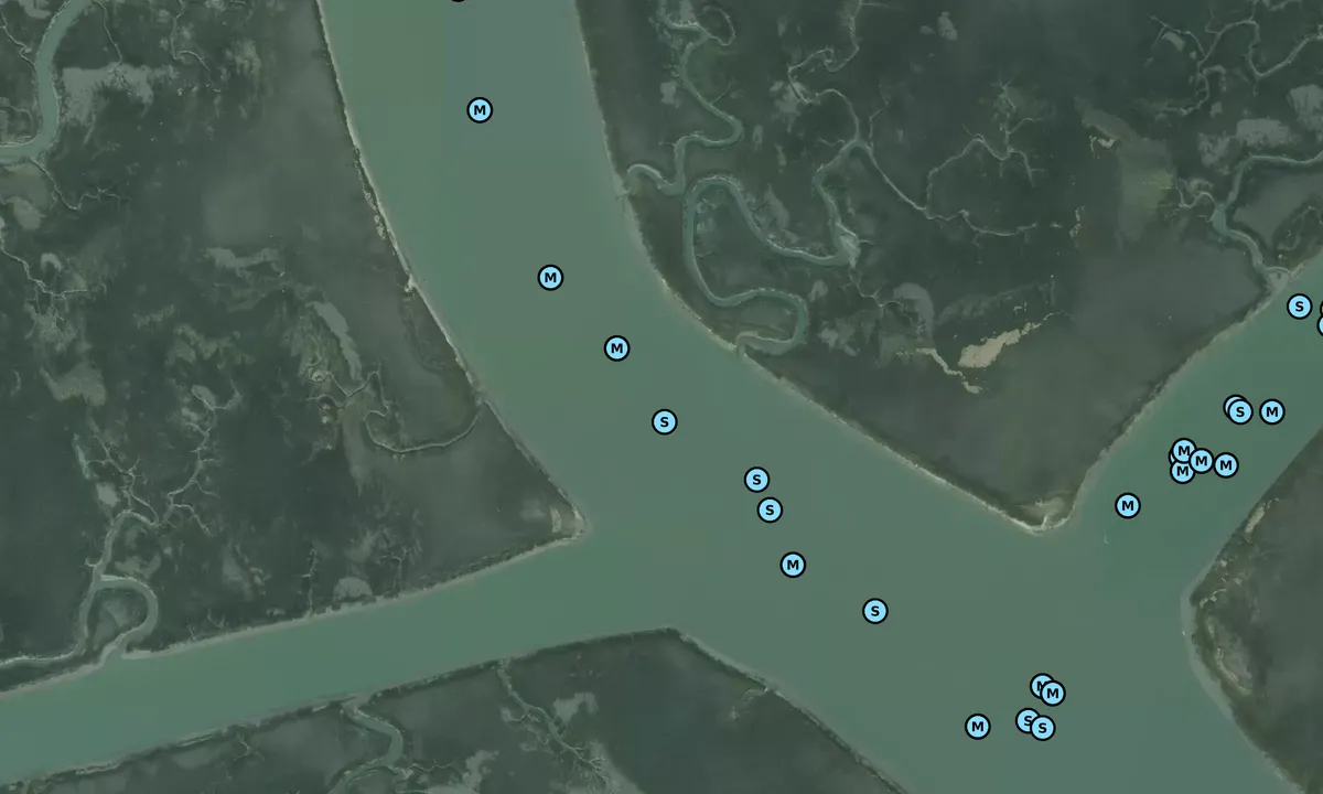 Satelite image of Price Creek - 2