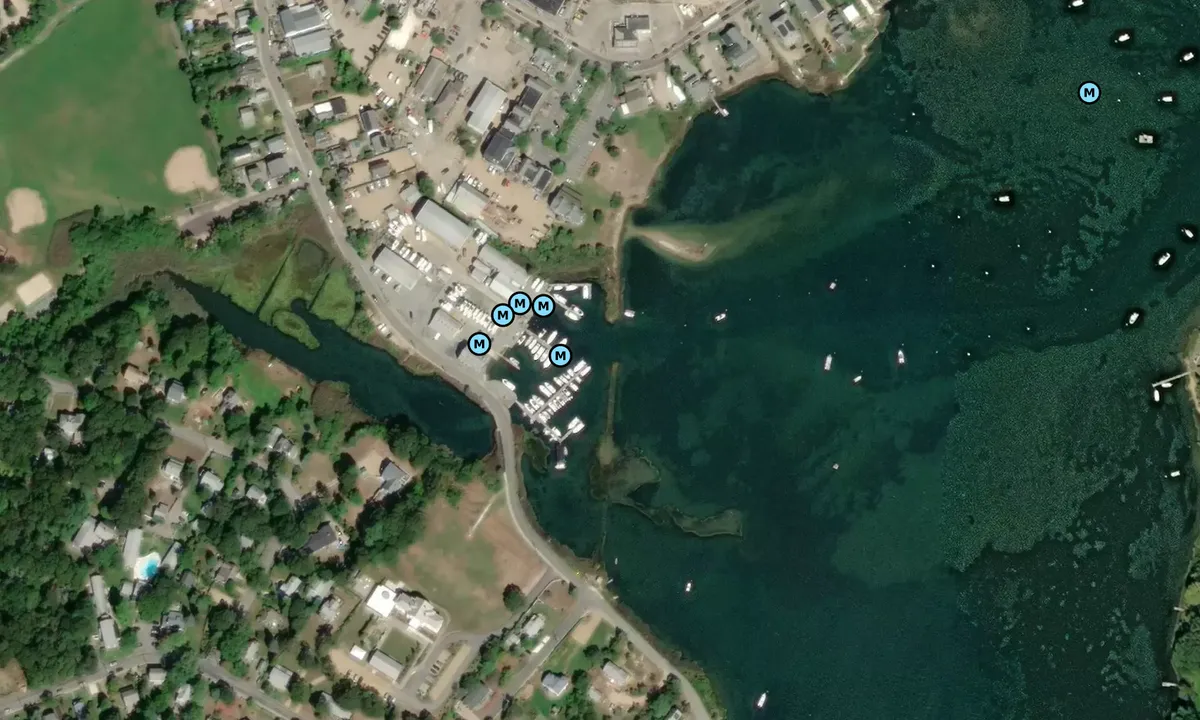 Satelite image of Prime Marina Martha's Vineyard