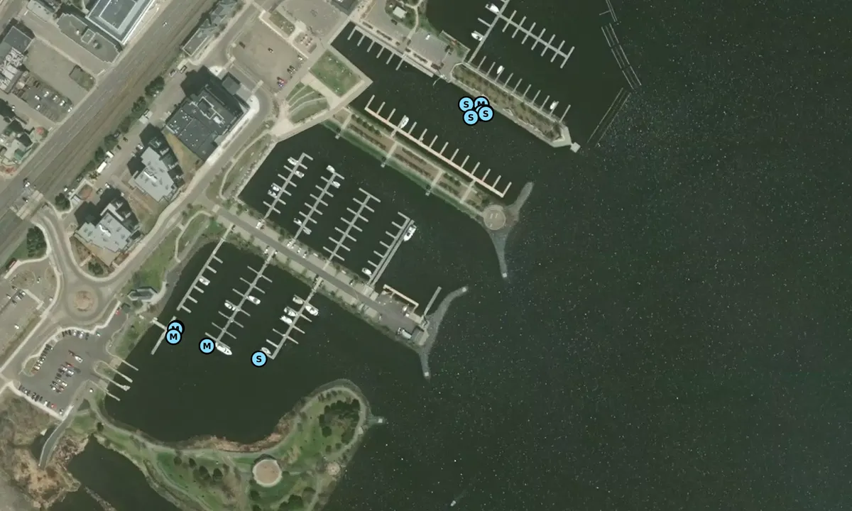 Satelite image of Prince Arthur's Landing - Thunder Bay
