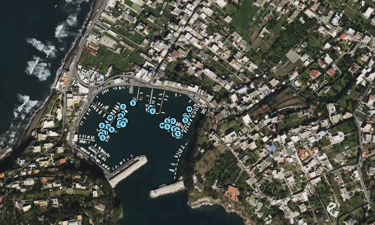Satelite image of Procida Yachting Club