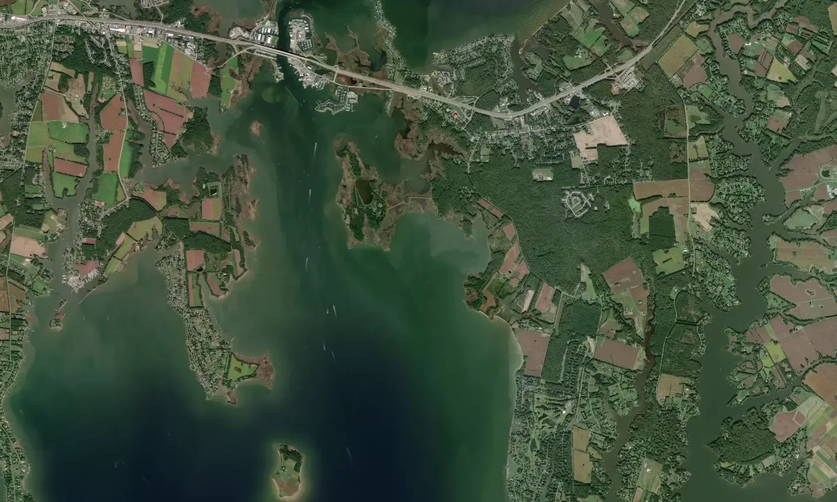 Flyfoto av Prospect Bay East