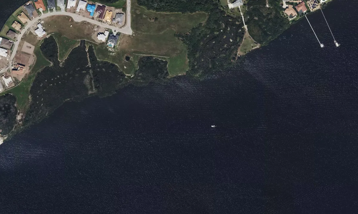 Satelite image of Protected from the North