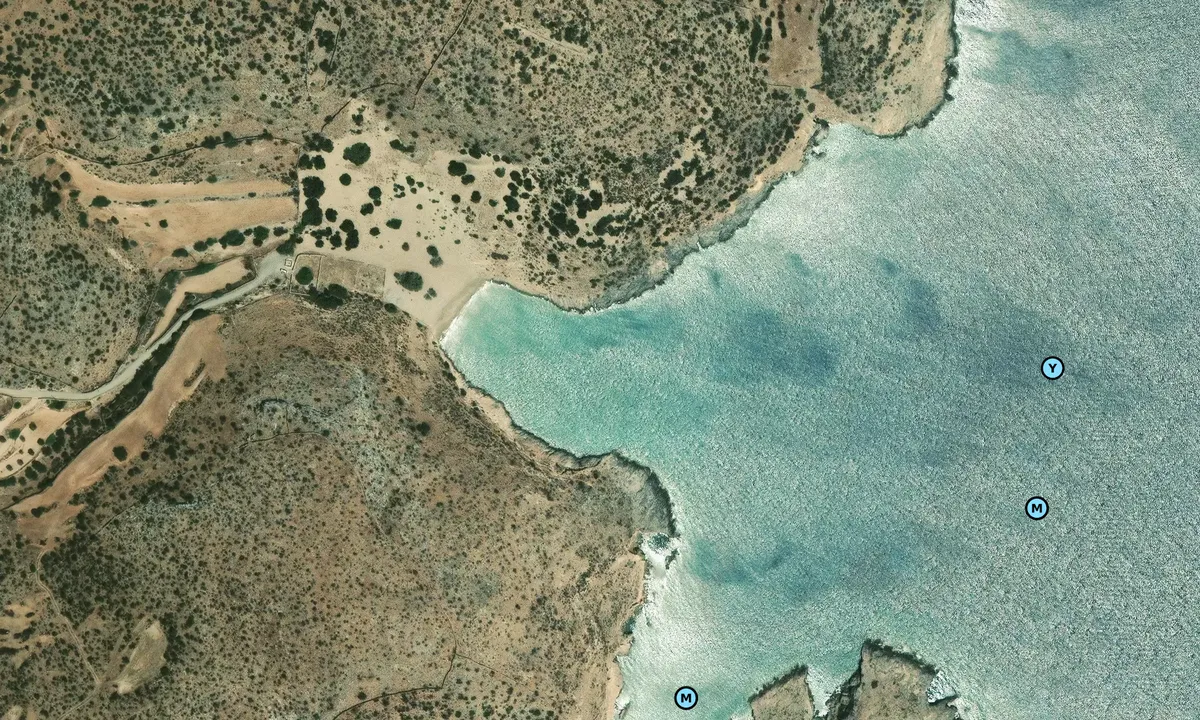 Satelite image of Psili Ammos