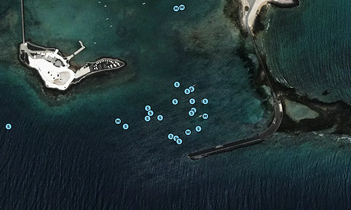 Satelite image of Puerto de Arrecife