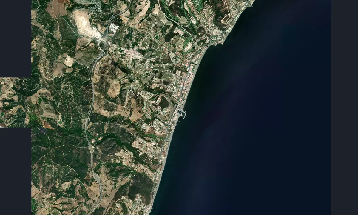 Flyfoto av Puerto de la Duquesa