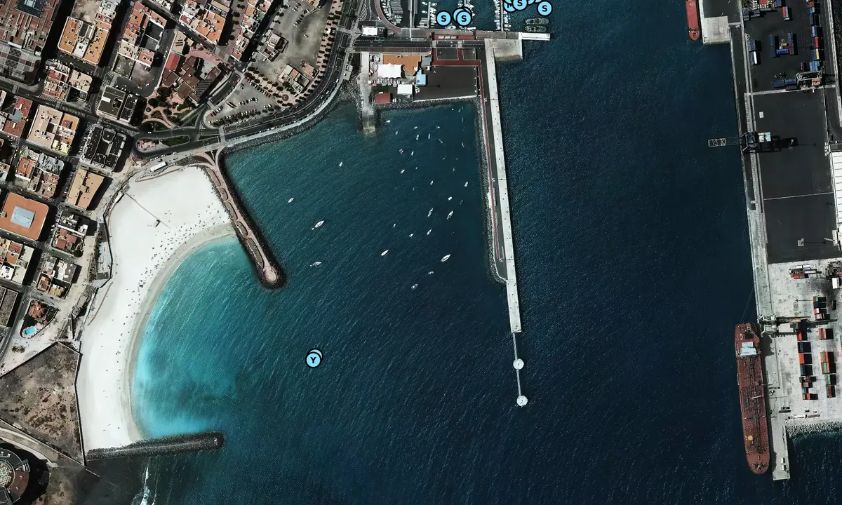 Satelite image of Puerto Del Rosario - Puerto del Rosario