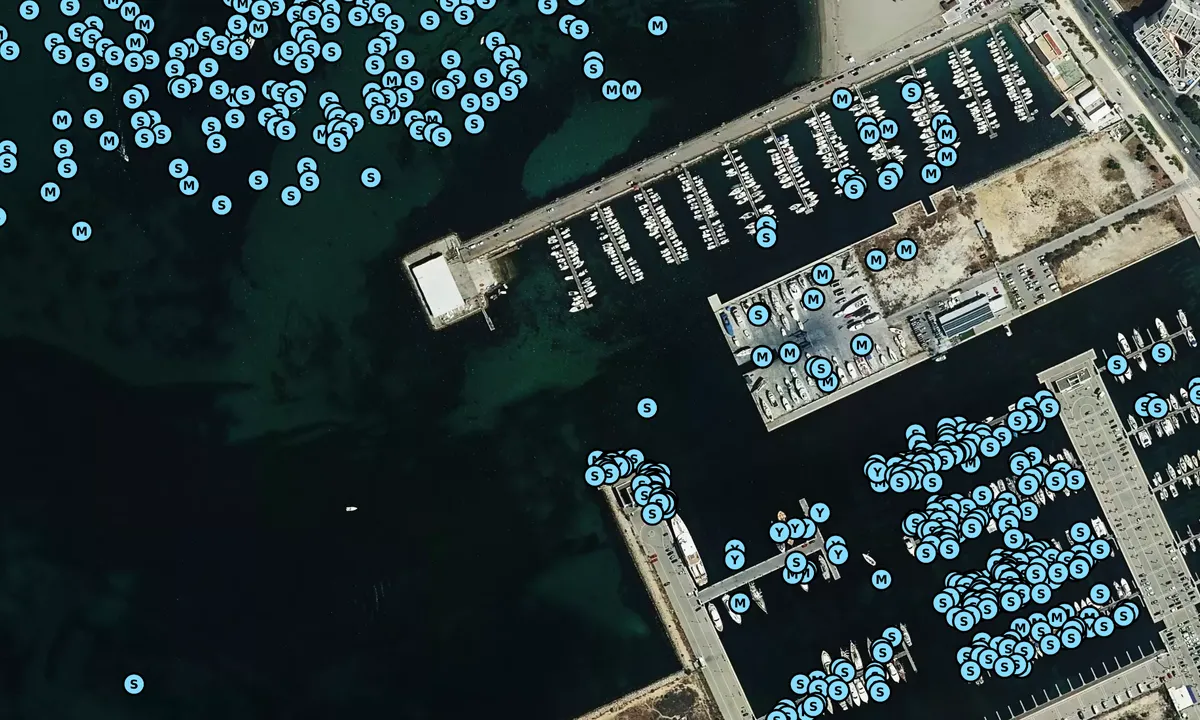 Satelite image of Puerto Deportivo Alcaidesa