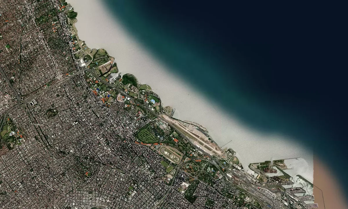 Flyfoto av Puerto Norte - Comuna 13