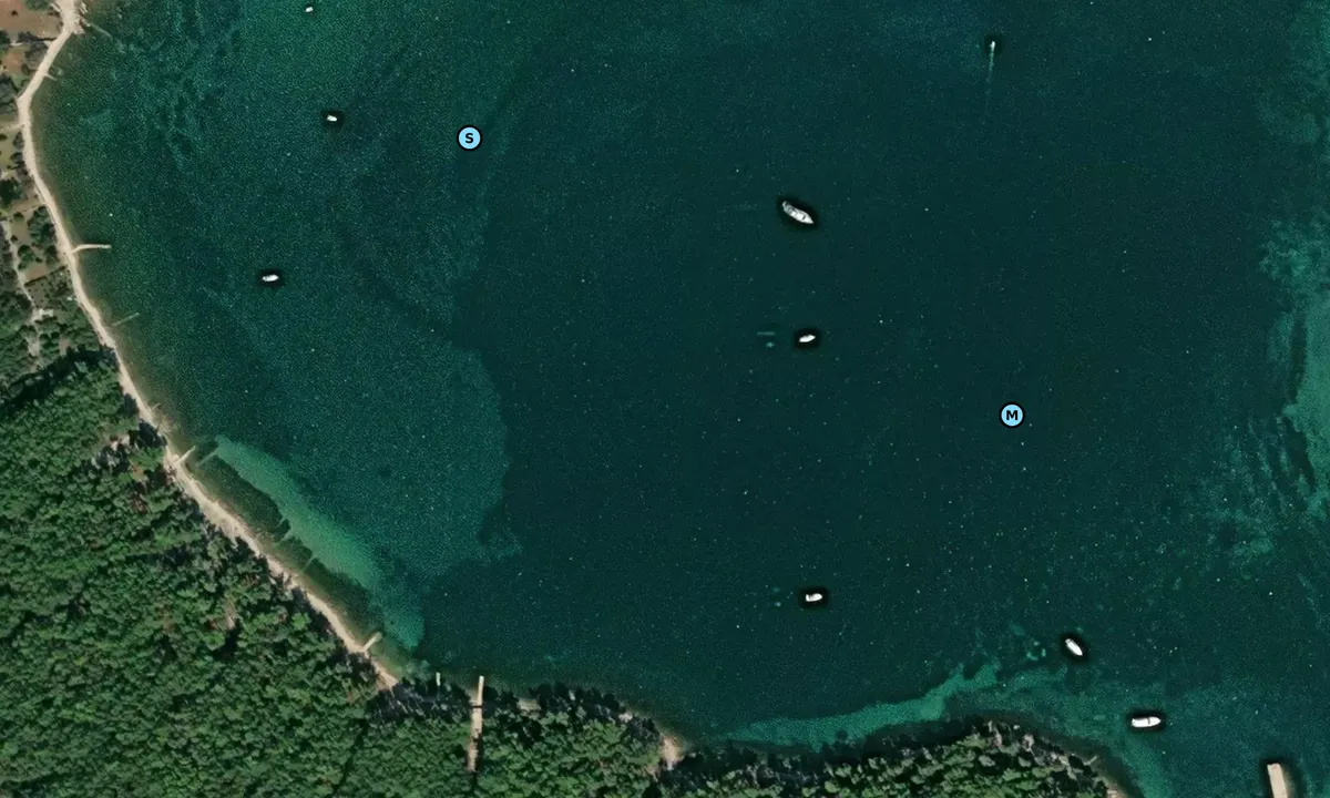 Satelite image of Punatarska Draga